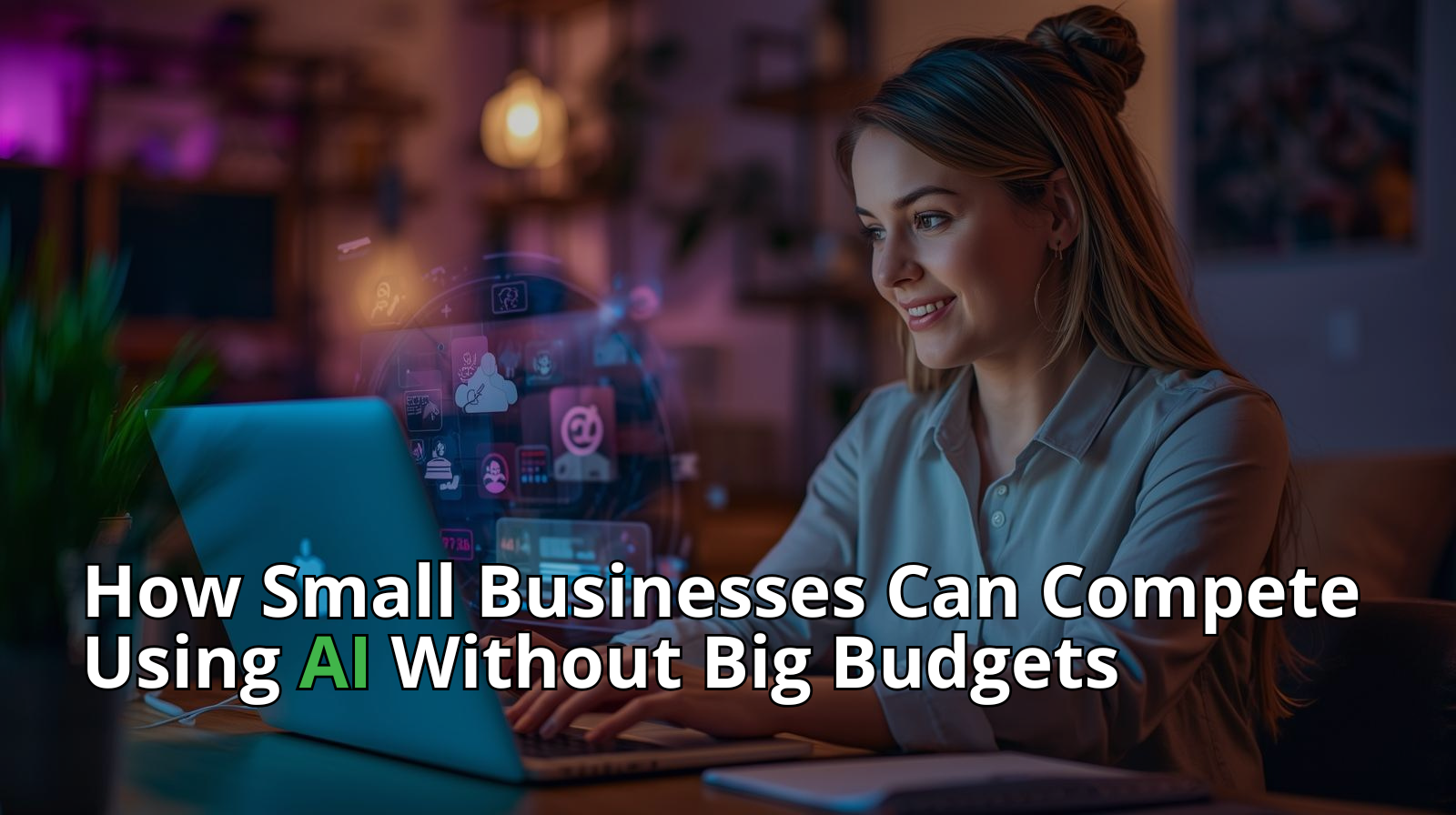 How Small Businesses Can Compete Using AI Without Big Budgets